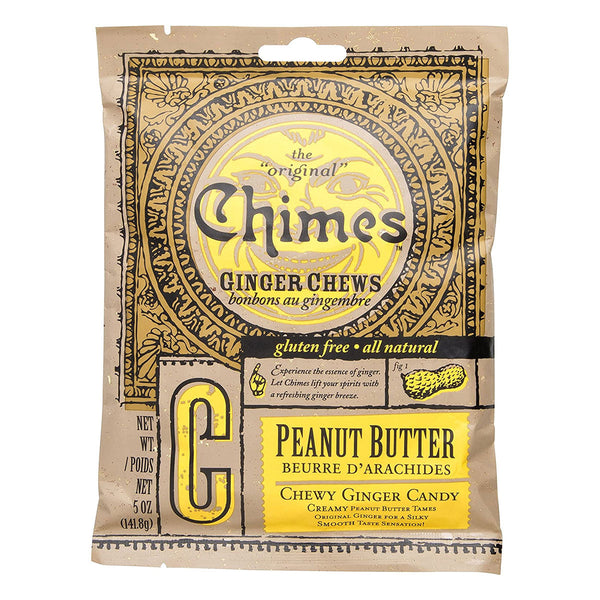 Chimes Peanut Butter Ginger Chews - 5oz