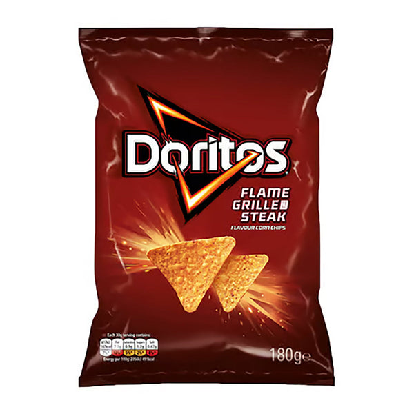 Doritos Flame Grilled Steak Flavour - 180g