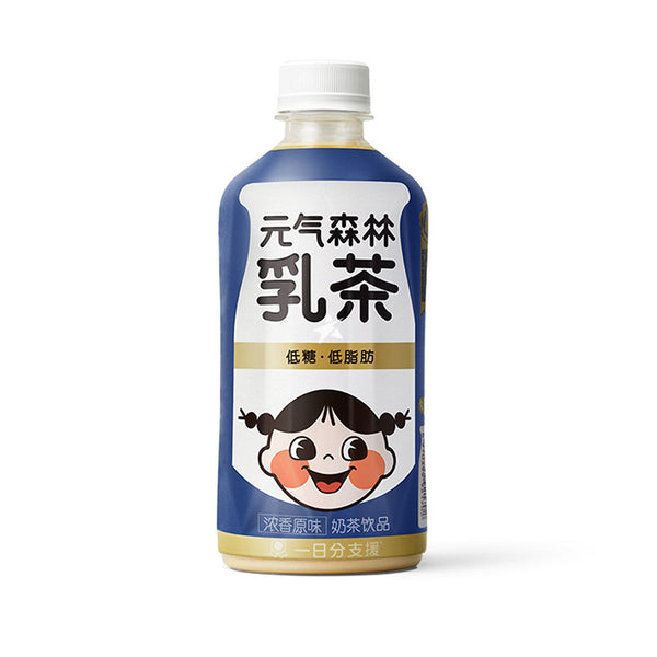 Genki Forest Milk Tea Original Flavor - 450ml