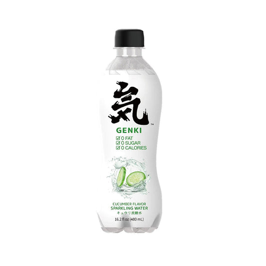 Genki Forest Sparkling Water Cucumber - 480ml