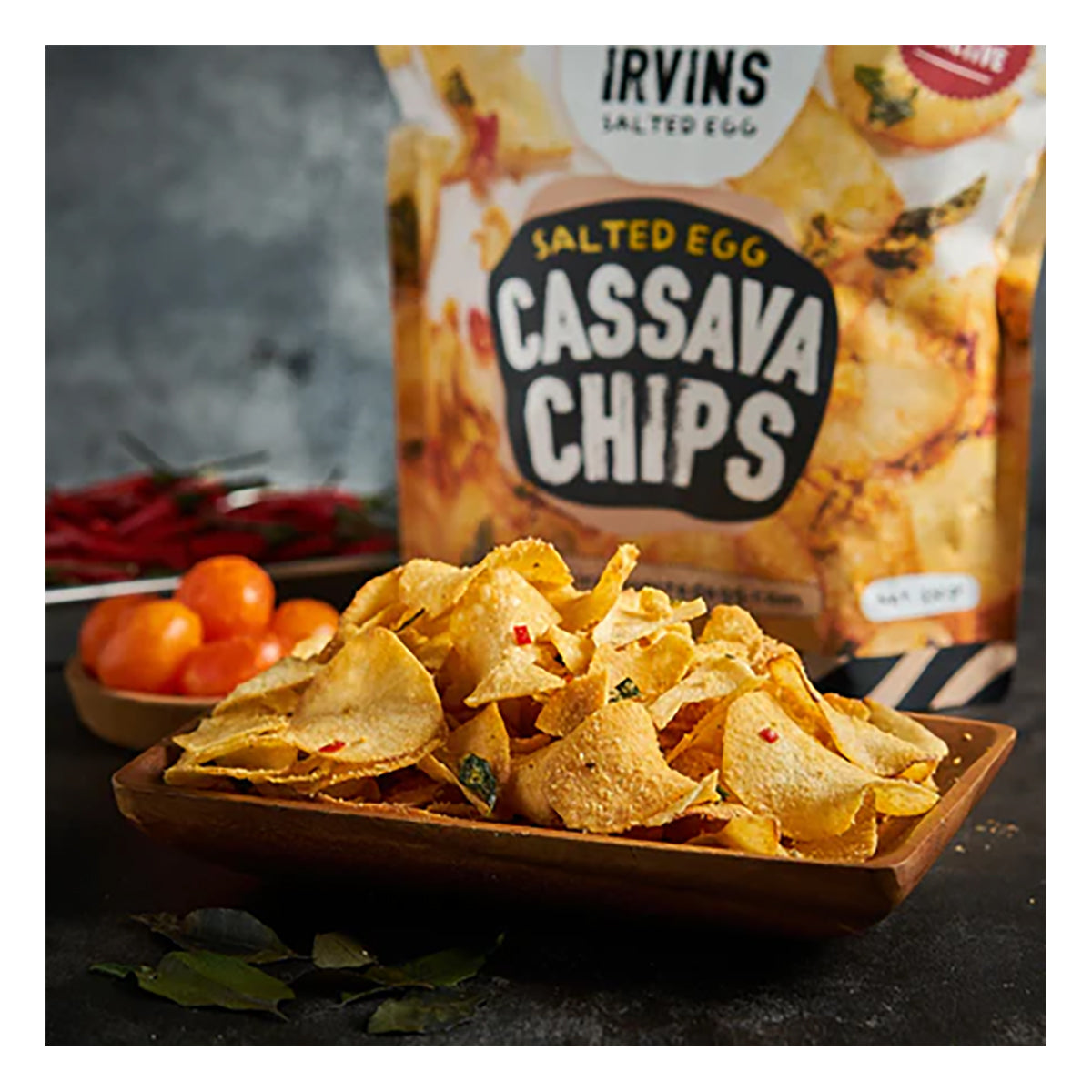 Irvins Salted Egg Cassava Chips - 105g