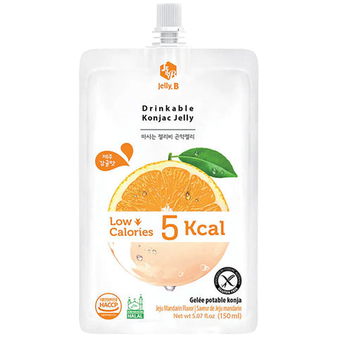 Jelly.B Drinkable Konjac Jelly Jeju Mandarin Orange - 150ml