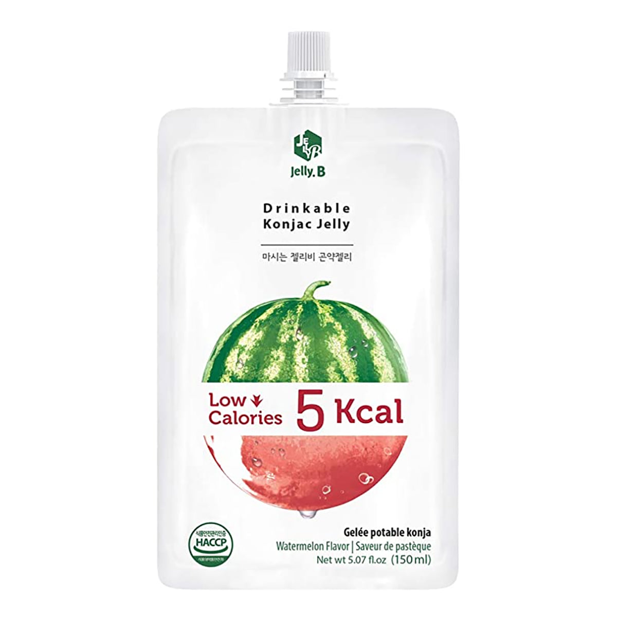 Jelly.B Drinkable Konjac Jelly Watermelon - 150ml