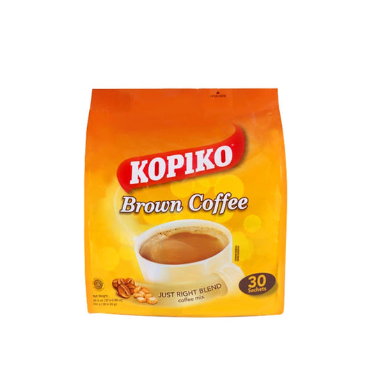 Kopiko Instant 3 In 1 Brown Coffee - 26.5oz/30ct