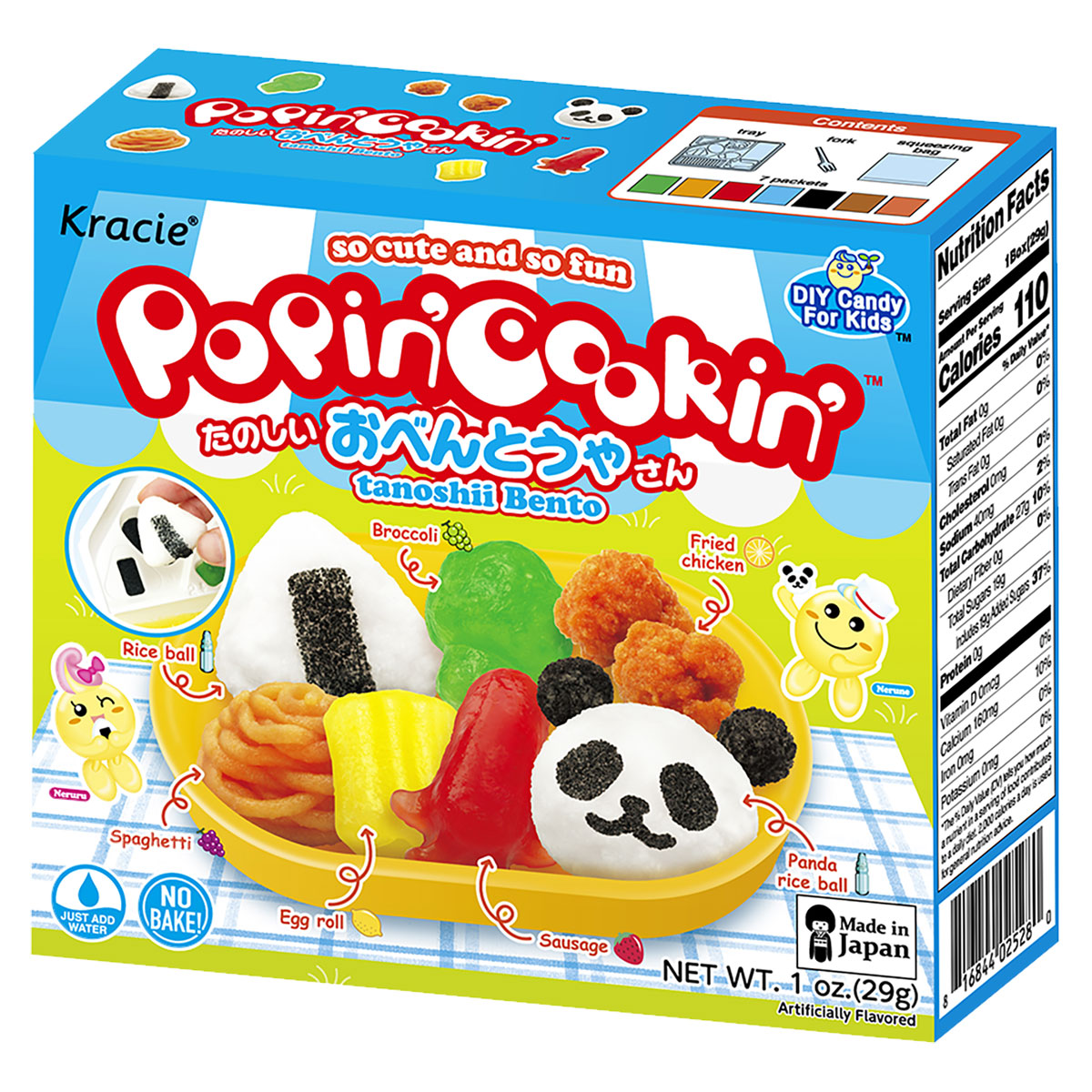 Kracie Popin' Cookin' Bento DIY Candy Kit