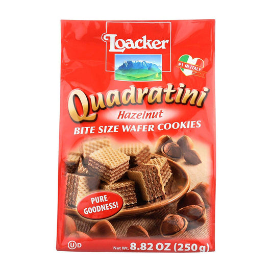 Loacker Quadratini Hazelnut - 220g