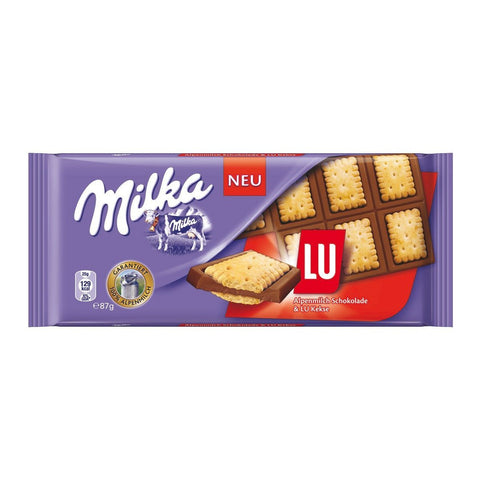 Milka Milk Chocolate with LU Biscuits - 3.1oz