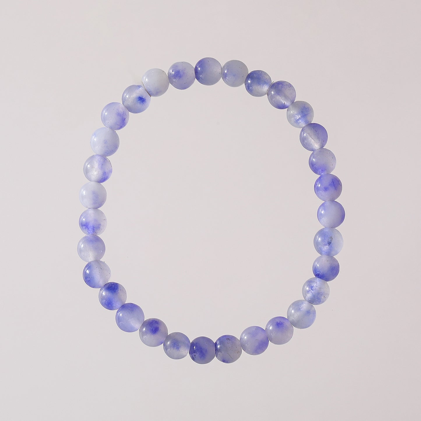 Assorted Genuine Tie-Dye Stone Beaded Bracelet