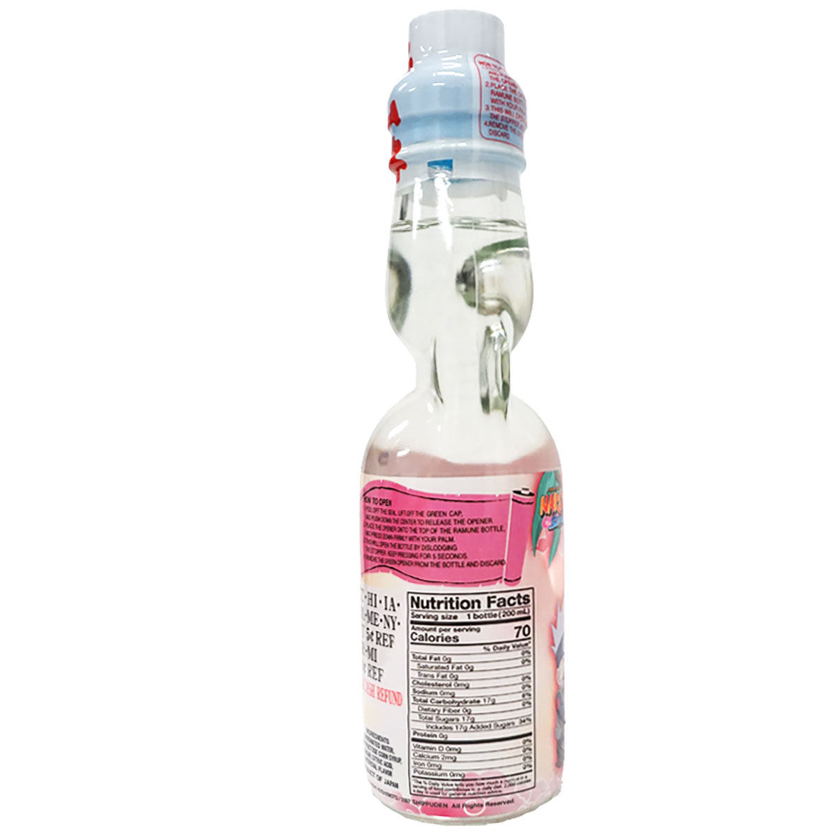 Naruto Shippuden Ramune Lychee (Kakashi) - 200ml