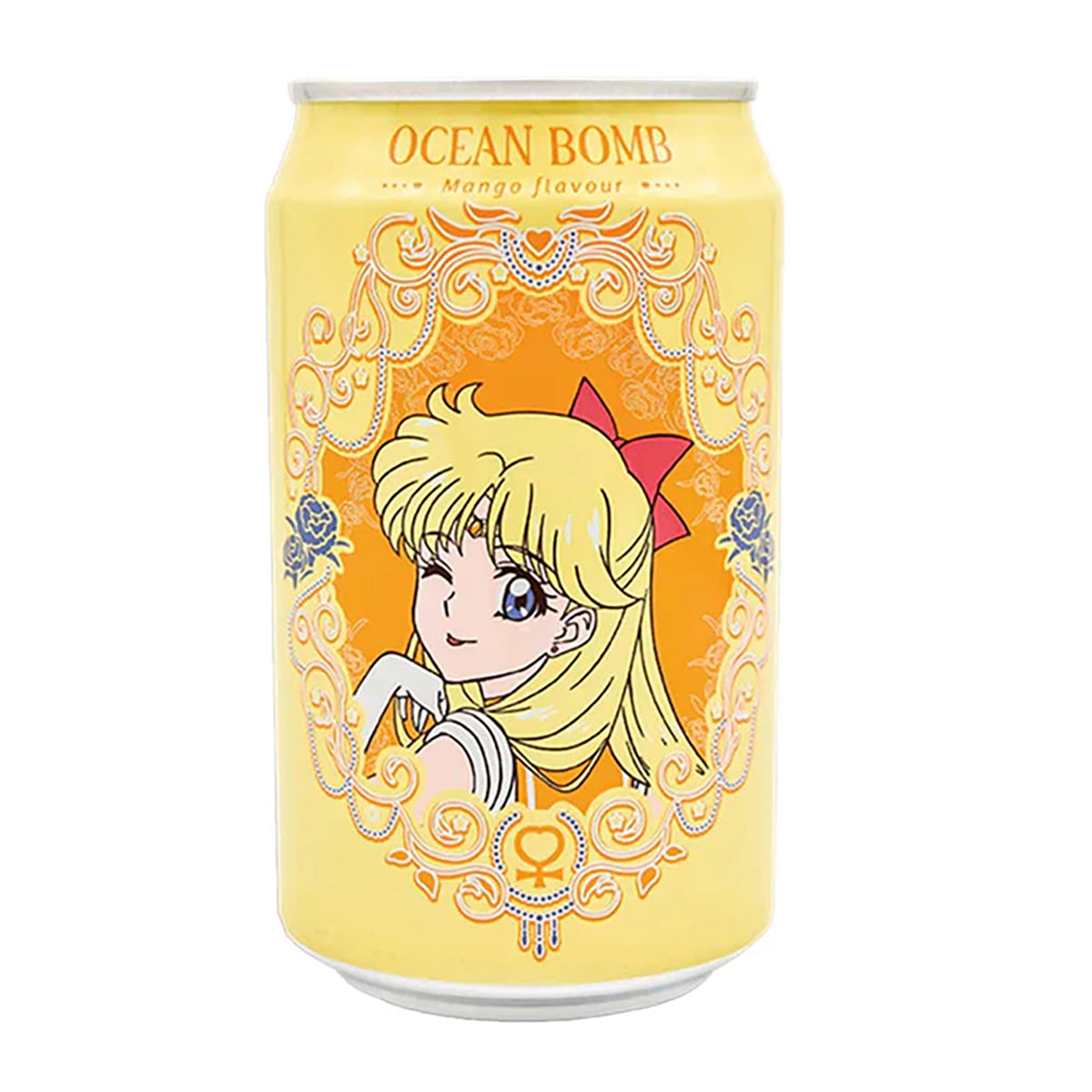 Ocean Bomb Sparkling Water Sailor Moon Mango (Sailor Venus) - 330ml