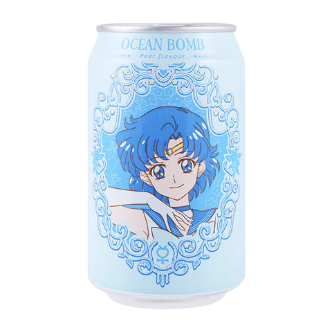 Ocean Bomb Sparkling Water Sailor Moon Pear (Sailor Mercury) - 330ml