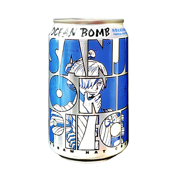 Ocean Bomb Sparkling Water One Piece Tropical Fruit (Sanji) - 330ml