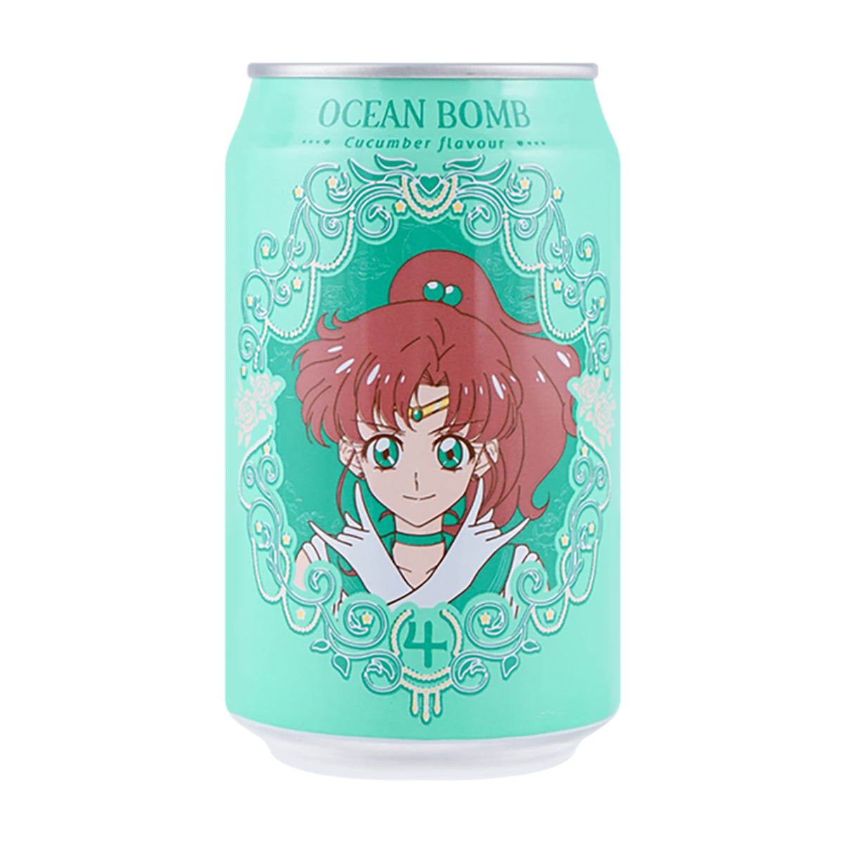 Ocean Bomb Sparkling Water Sailor Moon Cucumber (Sailor Jupiter) - 330ml