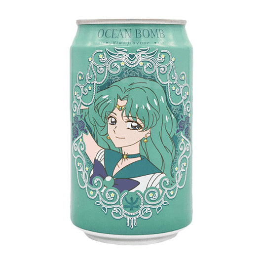 Ocean Bomb Sparkling Water Sailor Moon Kiwi (Sailor Neptune) - 330ml