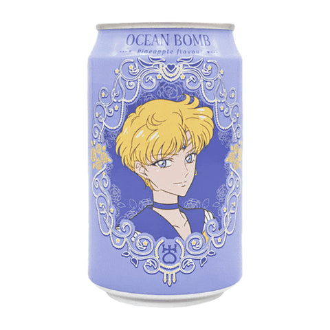 Ocean Bomb Sparkling Water Sailor Moon Pineapple (Sailor Uranus) - 330ml