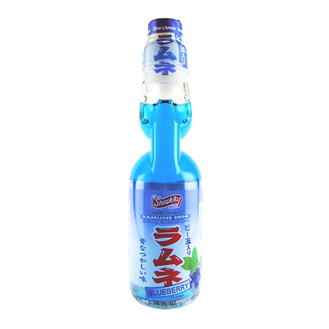 Shirakiku Ramune Blueberry - 6.76fl oz