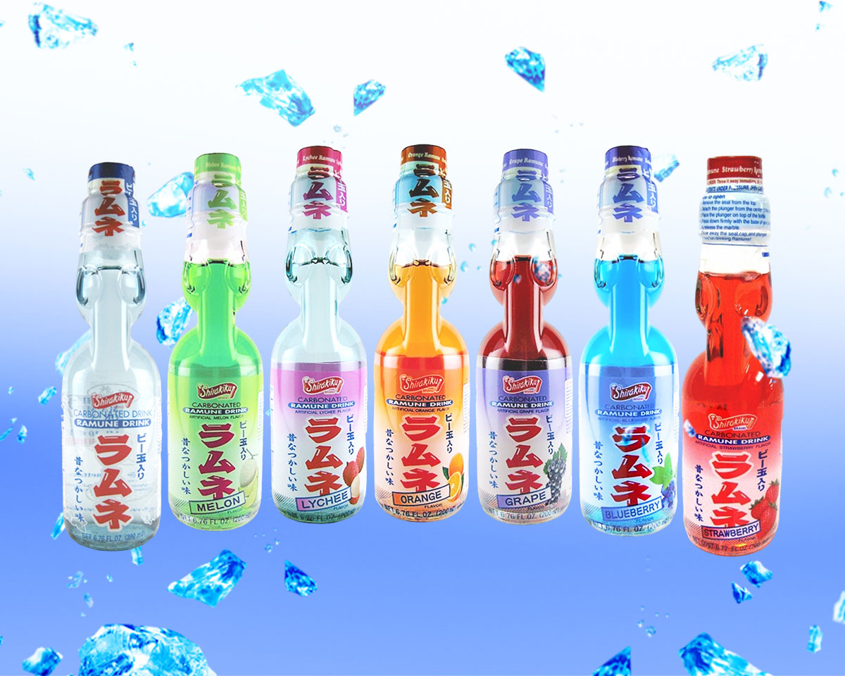 Shirakiku Ramune Melon - 6.76fl oz