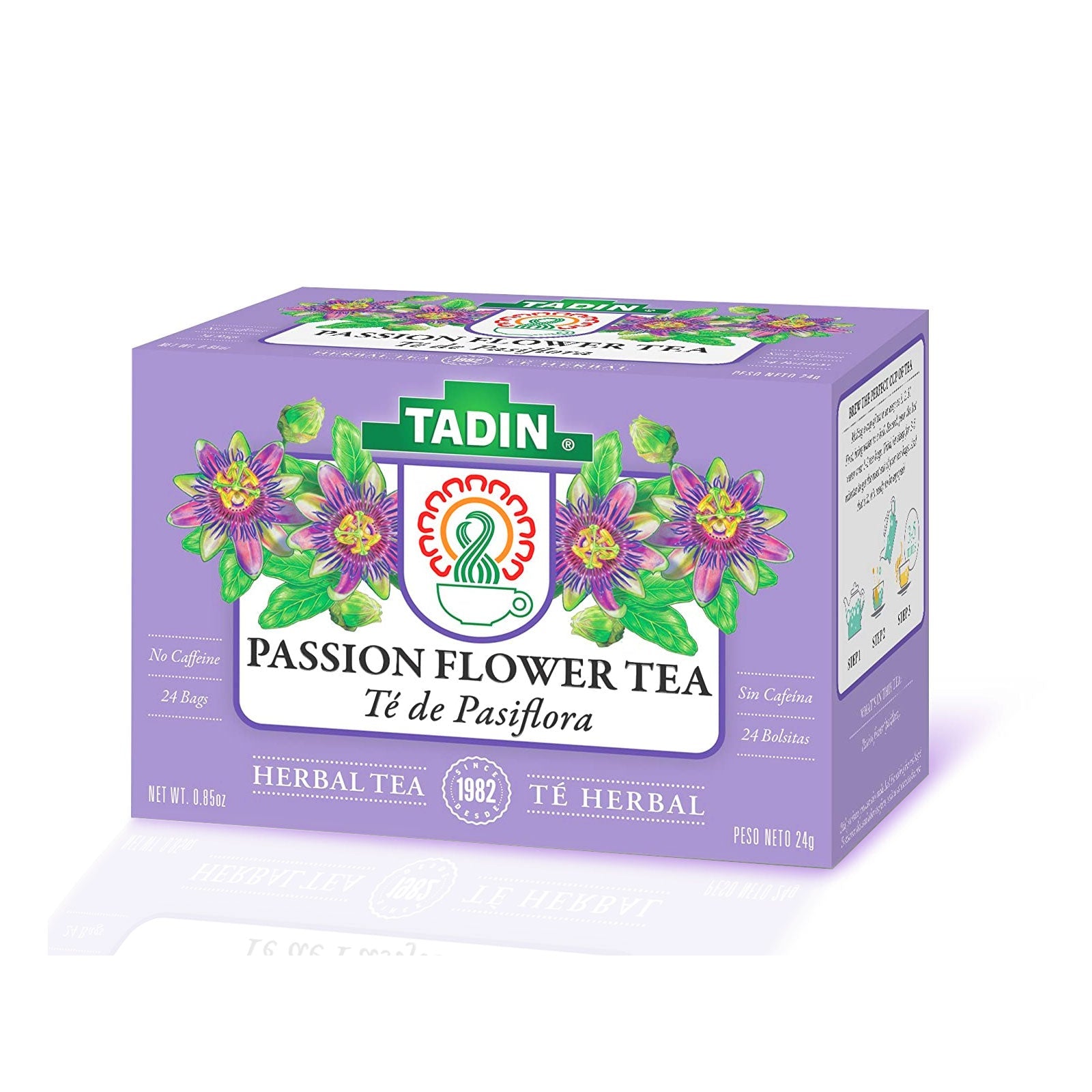 Tadin Passion Flower Herbal Tea - 24ct