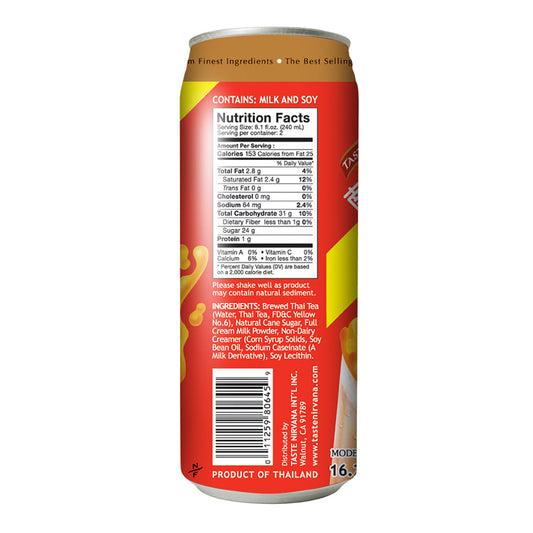 Taste Nirvana Thai Tea - 16.2fl oz