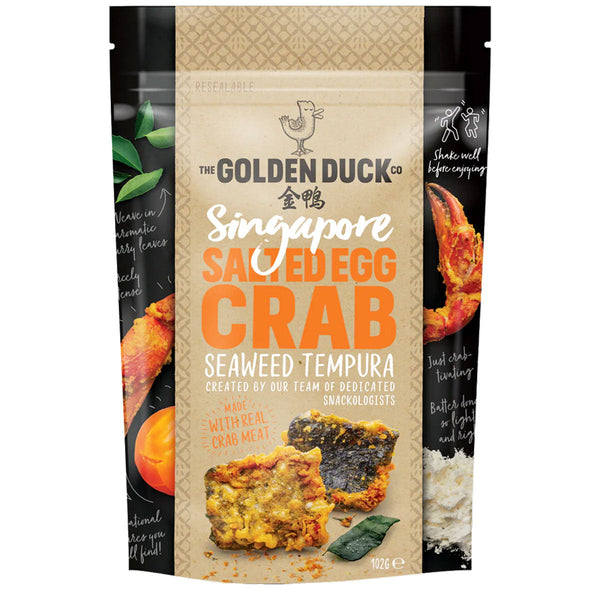 The Golden Duck Salted Egg Crab Seaweed Tempura - 3.6oz