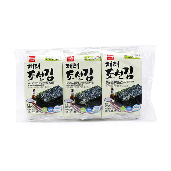 Wang Seasoned Seaweed 0.14oz - 6pk