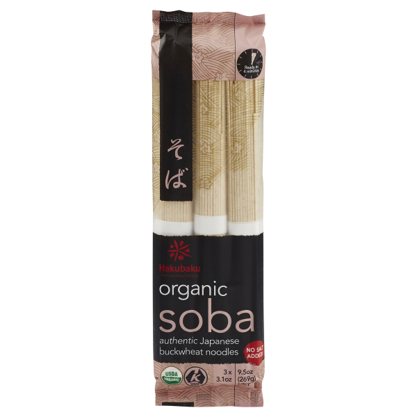 Hakubaku Organic Soba Noodles 9.5 Oz (269 g)