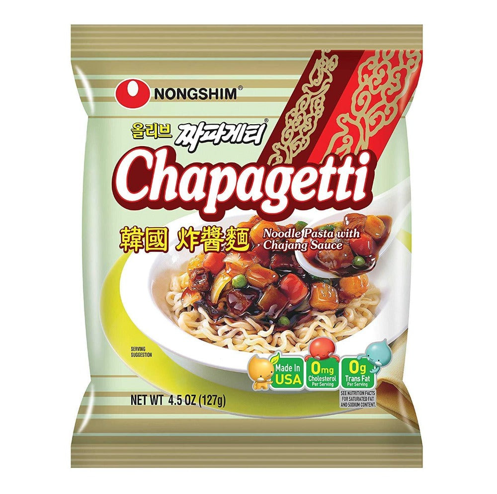 Nongshim Chapagetti Noodles 4.5 Oz (127 g)