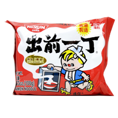 Nissin Demae Ramen Instant Noodles with Sesame Oil 3.5 Oz (100 g)