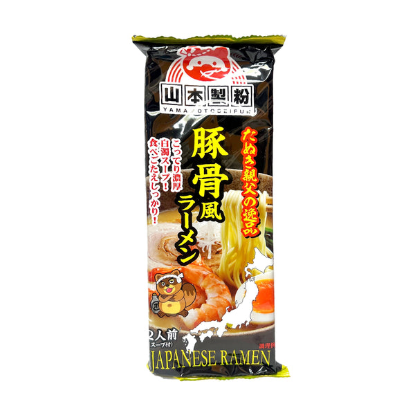 YAMAMOTO SEIFUN Japanese Style Ramen Pork Bone Tonkotsu Flavor 7.76oz (220g)